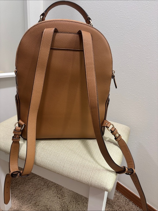 kate spade Tan Pebbled Leather Backpack main image 4